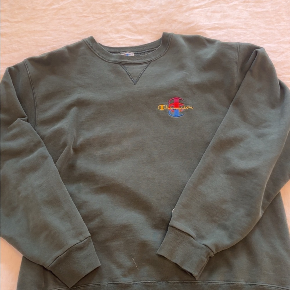 Champion Men's Green Sweater
